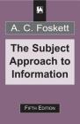 Subject Approach to Information Cover Image