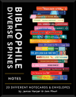 Bibliophile Diverse Spines Notes: 20 Notecards & Envelopes By Jane Mount, Jamise Harper Cover Image