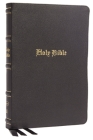 Kjv, Thinline Bible, Large Print, Genuine Leather, Black, Red Letter, Comfort Print: Holy Bible, King James Version Cover Image