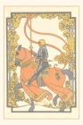 Vintage Journal Art Nouveau Knight on Charger By Found Image Press (Producer) Cover Image