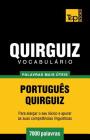 Vocabulário Português-Quirguiz - 7000 palavras mais úteis Cover Image