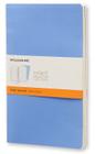 Moleskine Volant Journal (Set of 2), Large, Ruled, Powder Blue, Royal Blue, Soft Cover (5 x 8.25) By Moleskine Cover Image