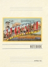 Vintage Lined Notebook Greetings from Bakersfield, California Cover Image