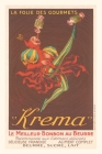 Vintage Journal Krema Bobon au Beurre advertisement By Found Image Press (Producer) Cover Image