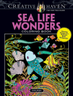 Creative Haven Sea Life Wonders Coloring Book: Amazing Designs on a Dramatic Black Background (Creative Haven Coloring Books) By Lindsey Boylan Cover Image
