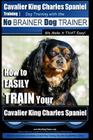 Cavalier King Charles Spaniel Training Dog Training with the No Brainer Dog Trainer We Make it THAT Easy!: How to EASILY TRAIN Your Cavalier King Char By Paul Allen Pearce Cover Image