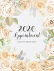 2020 Appointment Book: Watercolor Flora - Schedule Organizer - Appointment Book 15 Minute Increments - Client Organizer - Appointment Schedul By Willie Prints Cover Image