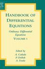 Handbook of Differential Equations: Ordinary Differential Equations: Volume 3 Cover Image