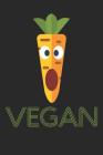 Kochbuch zum ausfüllen: für vegane und vegetarische Rezepte, dein persönliches Nachschlagewerk mit deinen eigenen Rezepten; Motiv: Vegan Carro By Msed Notizbucher Cover Image