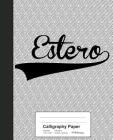 Calligraphy Paper: ESTERO Notebook By Weezag Cover Image