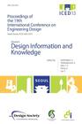 Proceedings of Iced13 Volume 6: Design Information and Knowledge Cover Image