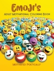 Emoji's: Adult Motivational Coloring Book Cover Image