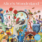 The Alice's Wonderland 1000 Piece Puzzle: A Curiouser and Curiouser Jigsaw Puzzle By Brett Ryder (Illustrator), Rachel Snider Cover Image
