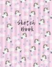 Sketch Book: Cute Baby Unicorn Sketchbook for Kids, Doodle, Draw and Sketch - Vol 1 - 8.5 X 11 - 120 Pages Cover Image