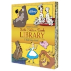 Disney Classics Little Golden Book Library (Disney Classic): Lady and the Tramp; 101 Dalmatians; The Lion King; Alice in Wonderland; The Jungle Book By Various, Golden Books (Illustrator) Cover Image
