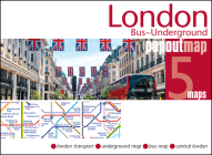London Bus & Underground Tube Popout Map (Popout Maps) By Popout Maps Cover Image