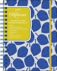Posh: Deluxe Organizer 17-Month 2021-2022 Monthly/Weekly Planner Calendar: Blue Leaves By Andrews McMeel Publishing Cover Image