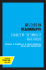 First Births in America: Changes in the Timing of Parenthood (Studies in Demography #2) By Ronald R. Rindfuss, S. Philip Morgan, C Gray Swicegood Cover Image