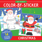 Christmas First Color by Sticker Book  Cover Image
