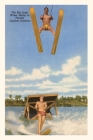 Vintage Journal Water Skiers, Cypress Gardens, Florida By Found Image Press (Producer) Cover Image