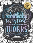 A Large Group Of People Is Called No Thanks: Introverts Coloring Book: A Fun colouring Gift Book For Anxious People For Relaxation With Humorous Anti- By Snarky Adult Coloring Books Cover Image