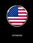 Notebook. United States USA Flag Cover. Composition Notebook. College Ruled. 8.5 x 11. 120 Pages. By Bbd Gift Designs Cover Image