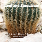 Cacti and Succulents 8.5 X 8.5 Calendar September 2021 -December 2022: Monthly Calendar with U.S./UK/ Canadian/Christian/Jewish/Muslim Holidays-Plants Cover Image