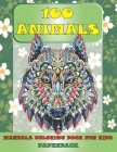 Mandala Coloring Book for Kids Paperback - 100 Animals By Andi Bernard Cover Image