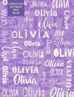 Olivia Composition Notebook Wide Ruled By Skylemar Stationery &. Design Co Cover Image