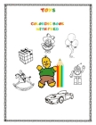 Toys Coloring Book with Fred: Gift for Kids (8,5
