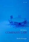 Company Law By Brenda Hannigan Cover Image