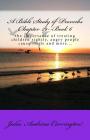A Bible Study of Proverbs Chapter 29--Book 6 By Julia Audrina Carrington Cover Image