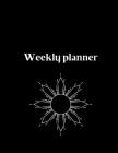 Weekly planner: Weekly Organizer Book for Activities, Daily planner, 8.5x11 size Cover Image