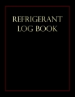 Refrigerant Log Book: Black cover By Kieran J. Mawhinney Cover Image