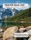 PSALMS Book IIII, Super Giant Print - 28 point: King James Today By Paula Nafziger Cover Image