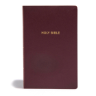 CSB Gift & Award Bible, Burgundy Imitation Leather: Holy Bible Cover Image