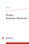 Etudes Stephane Mallarme By Classiques Garnier Cover Image