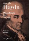 Missa Brevis in F: Full Score (Faber Edition) By Franz Joseph Haydn (Composer) Cover Image