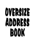 Oversize Address Book Cover Image