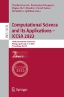 Computational Science and Its Applications - Iccsa 2022: 22nd International Conference, Malaga, Spain, July 4-7, 2022, Proceedings, Part II (Lecture Notes in Computer Science #1337) Cover Image