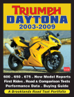 Triumph Daytona 2003-2009 (Road Test Portfolio) By R. Clarke Cover Image