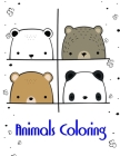 Animals Coloring: Christmas Coloring Book for Children, Preschool, Kindergarten age 3-5 By J. K. Mimo Cover Image