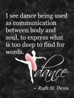Ballet Attitude Dance Quote: 7.44' X 9.69 - Wide Ruled Composition Book - Notebook for Dancers - 140 Pages By Dance Thoughts Cover Image