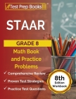 STAAR Grade 8 Math Book and Practice Problems [8th Edition Workbook] By Joshua Rueda Cover Image