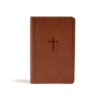 CSB Personal Size Bible, Brown LeatherTouch Cover Image
