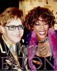 whitney Houston Elton John Birthday Edition Drawing Journal Cover Image