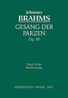 Gesang der Parzen, Op.89: Vocal score Cover Image