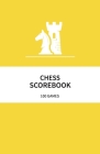 Chess Scorebook 100 Games: 80 Moves - Record + Keep Score Book By Scorebook Central Cover Image