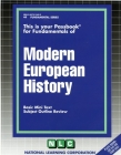 MODERN EUROPEAN HISTORY: Passbooks Study Guide (Fundamental Series) By National Learning Corporation Cover Image