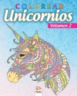 colorear unicornios 2: Libro para colorear para adultos (Mandalas) - Antiestrés - Volumen 2 By Dar Beni Mezghana (Editor), Dar Beni Mezghana Cover Image